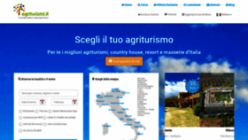 What Agriturismi.it website looked like in 2020 (3 years ago)