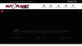 What Autoplanetbakersfield.com website looked like in 2020 (3 years ago)