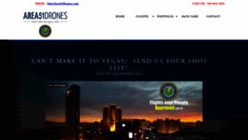 What Area51drones.com website looked like in 2020 (3 years ago)