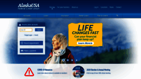 What Alaskausaonline.org website looked like in 2020 (3 years ago)