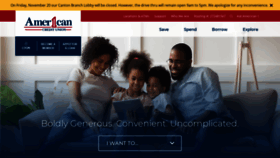 What American1cu.org website looked like in 2020 (5 years ago)