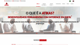 What Atikas.com website looked like in 2020 (5 years ago)