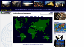 What Allmaps.de website looked like in 2020 (3 years ago)