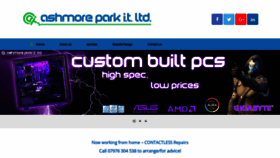 What Ashmorepark.co.uk website looked like in 2020 (3 years ago)