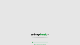 What Animexmusic.net website looked like in 2020 (3 years ago)