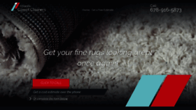 What Atlanta-carpet-cleaners.com website looked like in 2020 (4 years ago)