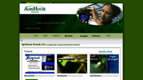 What Agrihouse.com website looked like in 2020 (3 years ago)
