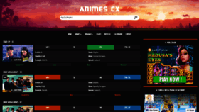 What Animescx.net website looked like in 2020 (3 years ago)