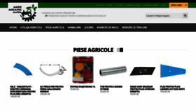 What Agromecanic.ro website looked like in 2020 (3 years ago)