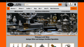 What Acsilver.co.uk website looked like in 2020 (5 years ago)