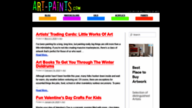 What Art-paints.com website looked like in 2020 (3 years ago)