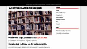What Anticariat-carti.com website looked like in 2020 (3 years ago)