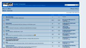 What Alcatelunleashed.com website looked like in 2020 (4 years ago)