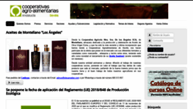 What Agroalimentarias-sevilla.coop website looked like in 2020 (3 years ago)