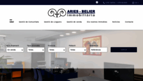 What Aries-belier.com website looked like in 2020 (3 years ago)