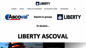 What Ascoval.fr website looked like in 2020 (3 years ago)