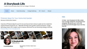 What Astorybooklife.com website looked like in 2020 (3 years ago)