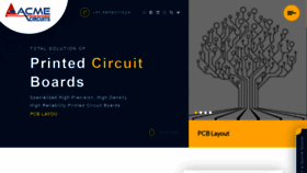 What Acmecircuit.com website looked like in 2020 (3 years ago)