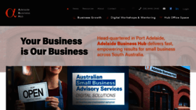 What Adelaidebusinesshub.com.au website looked like in 2020 (3 years ago)