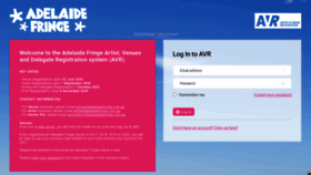What Avr.adelaidefringe.com.au website looked like in 2020 (3 years ago)