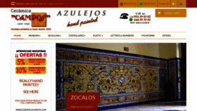 What Azulejoscamposonline.com website looked like in 2020 (3 years ago)