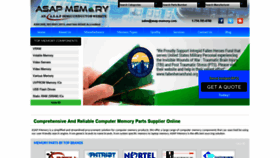 What Asap-memory.com website looked like in 2020 (3 years ago)