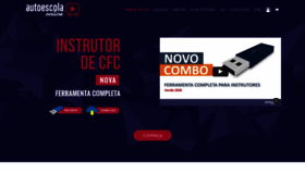 What Autoescolaonline.net website looked like in 2020 (4 years ago)
