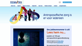 What Antroposana.nl website looked like in 2020 (3 years ago)