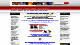 What Ae-welding-industrial.com website looked like in 2020 (3 years ago)