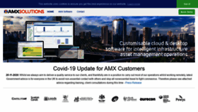 What Amxsolutions.co.uk website looked like in 2020 (3 years ago)