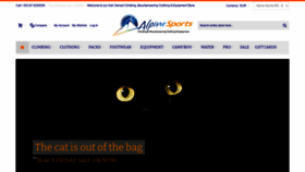 What Alpinesports.ie website looked like in 2020 (3 years ago)