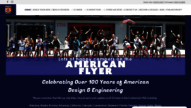What Americanflyerbicycle.com website looked like in 2020 (3 years ago)