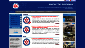What Aikidoyukishudokan.com website looked like in 2020 (3 years ago)