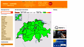 What Alarm.meteocentrale.ch website looked like in 2020 (3 years ago)