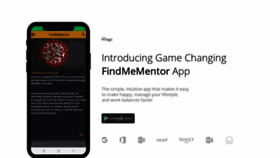 What App.findmementor.com website looked like in 2020 (3 years ago)