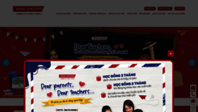 What Apaxleaders.edu.vn website looked like in 2020 (3 years ago)