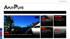 What Apuy-puye.com website looked like in 2020 (3 years ago)