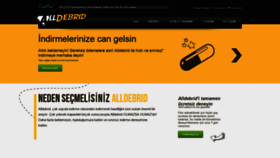 What Alldebrid.org website looked like in 2020 (3 years ago)