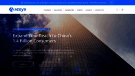 What Azoyagroup.com website looked like in 2020 (3 years ago)