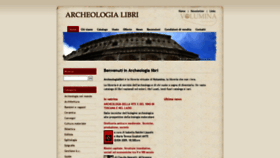 What Archeologialibri.com website looked like in 2020 (3 years ago)