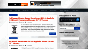 What Assamgyan.com website looked like in 2020 (3 years ago)