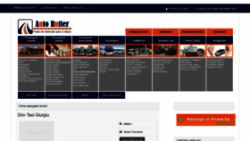 What Autorutier.ro website looked like in 2020 (3 years ago)