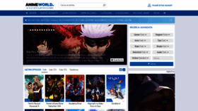 What Animeworld.tv website looked like in 2020 (3 years ago)
