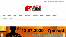 What Acephoto.net website looked like in 2020 (3 years ago)
