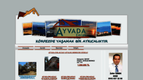 What Ayvadaemlak.com website looked like in 2020 (3 years ago)