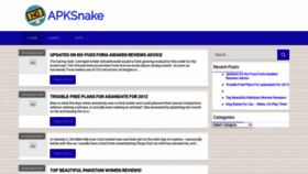 What Apksnake.com website looked like in 2020 (3 years ago)