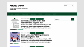 What Amongguru.com website looked like in 2020 (3 years ago)