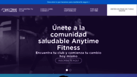 What Anytimefitness.com.mx website looked like in 2020 (3 years ago)