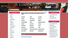What Alinkdirectory.info website looked like in 2020 (3 years ago)