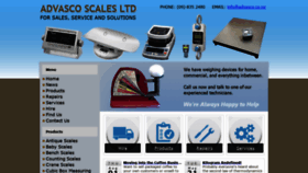 What Advasco.co.nz website looked like in 2020 (3 years ago)